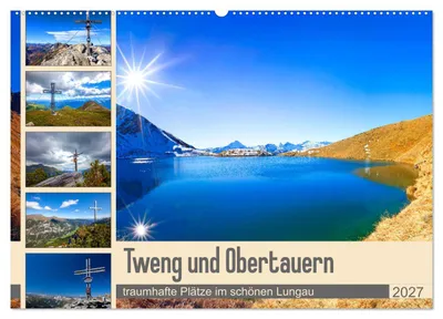 Produktbild von Tweng und Obertauern (Wandkalender 2027 DIN A2 quer), CALVENDO Monatskalender