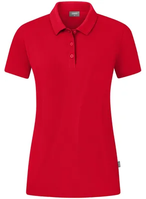 Produktbild von JAKO Damen Polo Organic Stretch, Farbe:rot, Größe:38