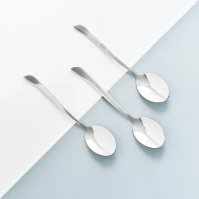 Produktbild von Teelöffel Kaffeelöffel Set 3 Stück Mokkalöffel Desertlöffel rostfrei 15,7 cm