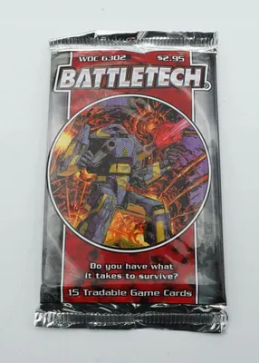 Produktbild von Battletech TCG Limited Booster Pack WOC 6302