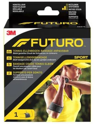 Imagen del producto de FUTURO™ 45975DABI FUTURO™ Ellenbogenbandage Tennis, Sport 45975DABI schwarz 17,8-35,6 cm, 1 St.