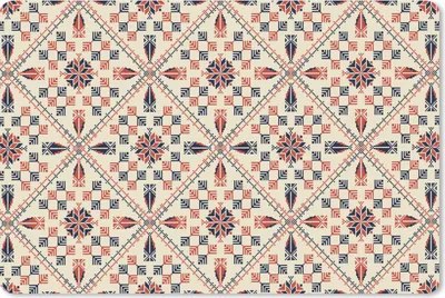 Produktbild von MuchoWow® Schreibtischunterlage Abstrakt - Blumen - Design 60x40 cm - XXL Mauspad - Großes Mauspad