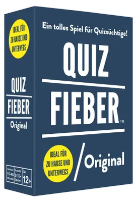 Produktbild von Quizfieber Original – Abwechslungsreiches Fragespiel für Gruppen