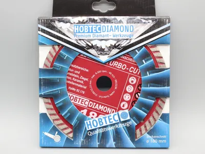Produktbild von HaWe 92.178 Diamanttrennscheibe Turbo-Cut ⌀ 180 x 22,2 mm