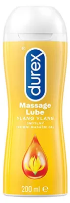 Produktbild von Durex Play Massage 2in1 Massage- und Gleitgel mit Ylang Ylang 200ml