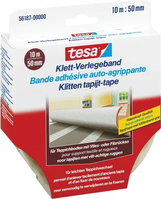 Image de tesa 56187-00000-02 tesa Bande Velcro, 10m x 50mm