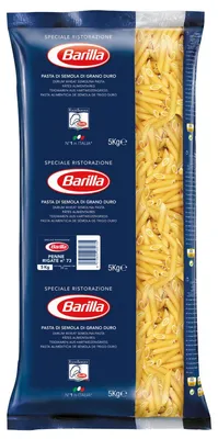 Obrázek produktu pro Barilla Penne Rigate číslo 73 semolinové těstoviny z tvrdé pšenice 5000g