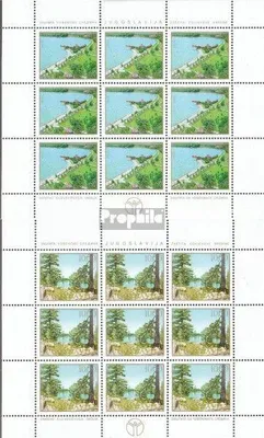 Produktbild von Briefmarken Jugoslawien 1979 Mi 1800Klb-1801Klb Kleinbögen (kompl.Ausg.) postfrisch Naturschutz