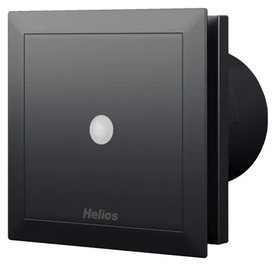 Produktbild von Helios Ventilatoren Helios Minivent DN100 M1/100 P blackzweistufig m.Praesenzmelder black