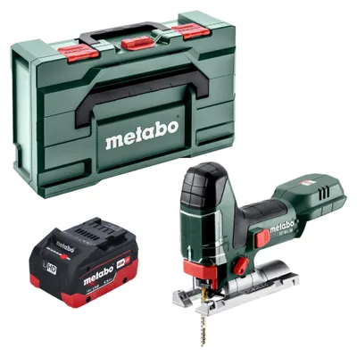 Produktbild von Metabo ST 18 L 90 Akku Stichsäge 18 V 90 mm + 1x LiHD Akku 5,5 Ah + Metabox - ohne Ladegerät