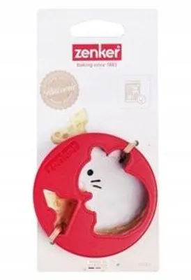Produktbild von Zenker Ausstecher Wiewiórka Rot - Ø 8cm, Kunststoff