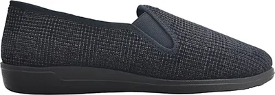 Imagen del producto de Zapatos de marca Fischer. Calzado para hombre. Zapatillas de estar por casa. Zapatillas de estar por casa, color negro. Calzado de uso diario