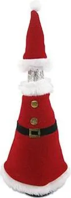 Produktbild von Weihnachtsfrau-Flaschen-Outfit 2-teilig