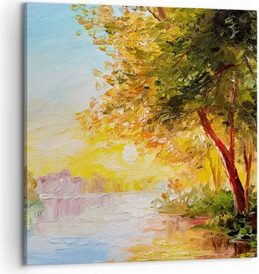 Produktbild von Bild auf Leinwand - Leinwandbild - natur natur - 60x60cm - Wand Bild - Wanddeko - Wandbilder - Leinwanddruck - Bilder - Kunstdruck - Wanddekoration - Leinwand bilder - Wandkunst - AC60x60-3445