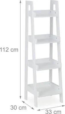 Produktbild von Stehregal 112x33x30cm, Leiterplank