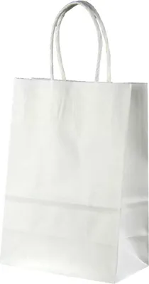 Produktbild von Kleine Geschenktüte in weiß | 14,5 x 20,5 x 8 cm