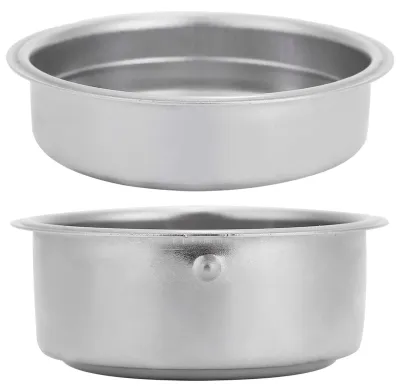 Edelstahl-Kaffeefilterkorb, wiederverwendbar, für 1 oder 2 Tassen