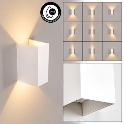 Produktbild von Pietravairano Wandlampe aus Metall in Weiß