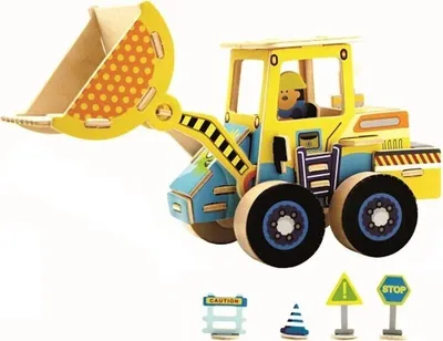 Zdjęcie produktu dla Puzzle 3D Stivuitor, Robotime, Lemn, 44 piese, VE202