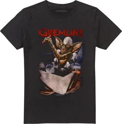 Image de Gremlins - T-shirt Homme/Femme Unie TV26543 (5XL) (Noir)