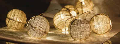 Produktbild von HQ Lichterkette Ball 10 LED 2.1 m NE550576191