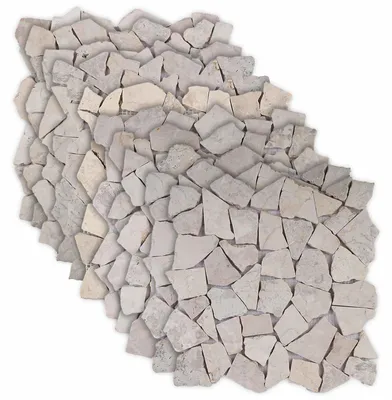 Produktbild von vidaXL Mosaikfliesen Creme 30 x 30 cm Marmor
