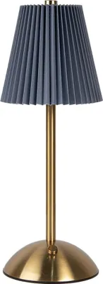 Produktbild von Clayre & Eef Tischlampe Ø 12x30 cm Blau Metall