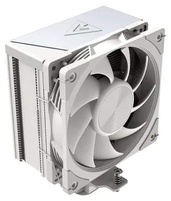 Imagen del producto de Disipador de CPU MODECOM Volcano 0C T720, color blanco, compatible con Intel y AMD, ventilador de 120 mm
