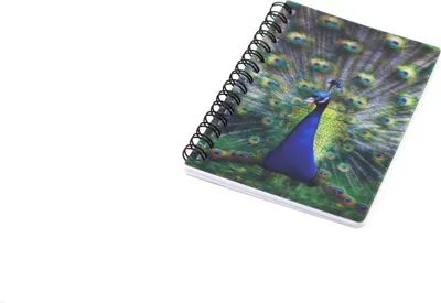 Produktbild von 3D Notizbuch Pfau klein