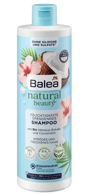 Produktbild von Balea, Shampoo, Hibiskusextrakt und Kokosnussmilch, 400ml