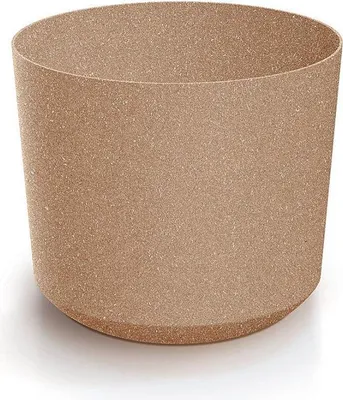 Image de Prosperplast s.r.o. Pot de fleurs TUBO ECO WOOD 10,8 cm, beige