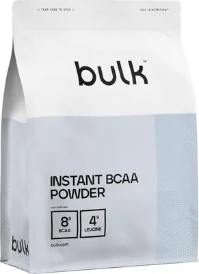 Produktbild von Bulk Instant BCAA Powder (500g) Unflavoured - Aminosäuren - BCAA