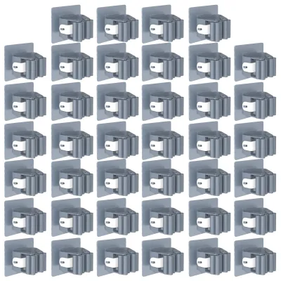 Produktbild von Solidchoice – 40 Stück Besenhalter zur Wandmontage, ohne Bohren