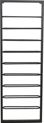 Produktbild von Light & Living - Weinregal Amore - Schwarz - 9 Flaschen - Metall Wand Flaschenregal