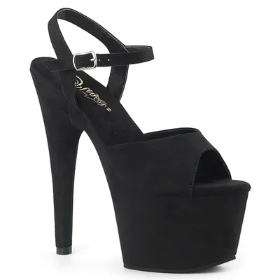 Produktbild von ADORE-709FS Damen Sandale von Pleaser, Schwarz , EU 40, US 10