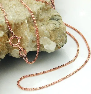 Produktbild von Kette Panzerkette 1mm 14Kt Rotgold 45cm
