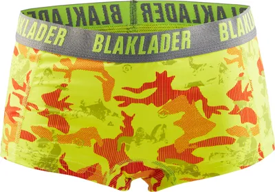Produktbild von Blakläder® Unterhose 2er-Pack High Vis Gelb/Grau 7205 1079, Farbe:high vis gelb/grau, Größe:XS