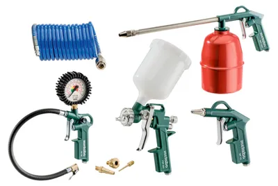 Immagine prodotto di Set di utensili ad aria compressa Metabo LPZ 7