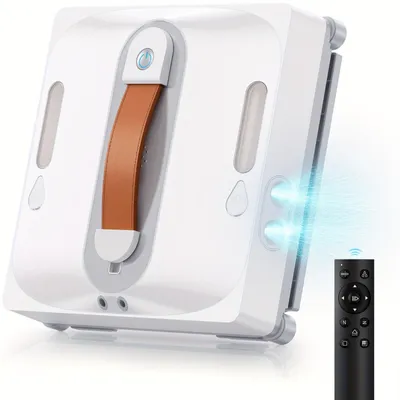 Image de Raamrobot - Robot pour nettoyer les vitres - Nettoyeur de vitres - Robot nettoyeur de vitres - Puissance d'aspiration : 6,5 kPa