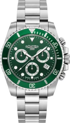 Produktbild von Roamer Herren Uhr Analog Chronograph 851837 41 75 20 Deep Sea 100 Edelstahl