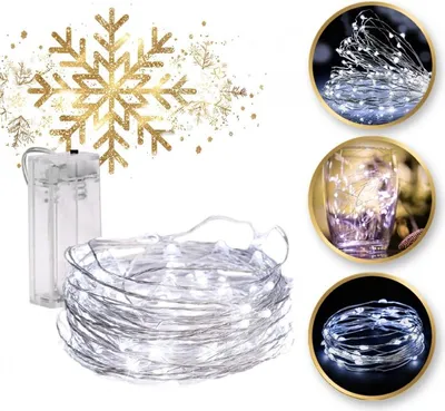 Obrázok produktu pre Vnútorné LED osvetlenie na kábli 20 ks COLD WHITE LAMP25B