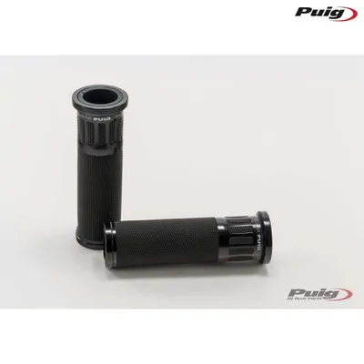 Produktbild von PUIG 8188N Racing Griffe  passend fuer KAWASAKI KLE500 Schwarz