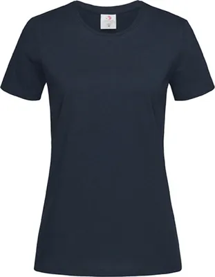 Produktbild von Stedman ST2600 | Classic Ladies Damen T-Shirt - Farbe: Blue Midnight - Größe: XL