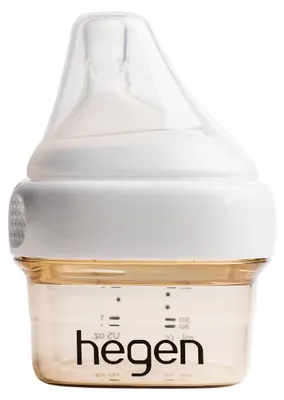 Produktbild von Hegen Babyflasche 60 ml PPSU mit Extra Slow Flow Sauger gegen Magenkrämpfe