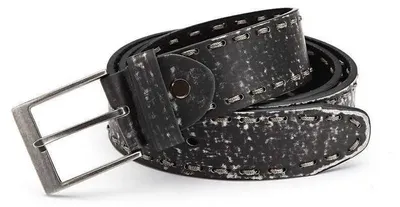 Produktbild von Herren Gürtel Braun Schwarz Breiter-Gürtel; Schwarz 105 cm