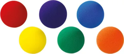 Produktbild von Betzold Mini-Softbälle, Ø 9 cm, 6er-Set, Softball für Seniorenförderung