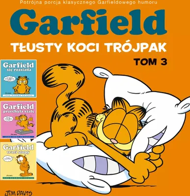 Zdjęcie produktu dla Garfield. Tłusty koci trójpak. Tom 3