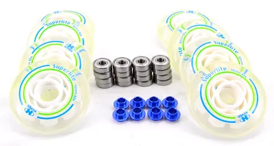Produktbild von Hyper Superlite Perform 82mm Rolle+ABEC7+8mm Spacer Inline Roller Fitness Blades