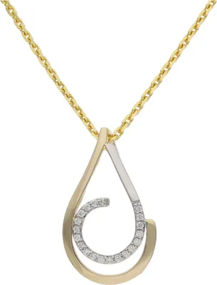 Produktbild von JuwelmaLux Anhänger 585/000 (14 Karat) Gold mit Brillanten JL10-02-3353