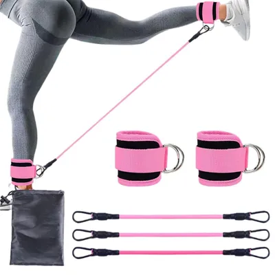 Image de Omgoods : Bandes de résistance simples pour un entraînement efficace